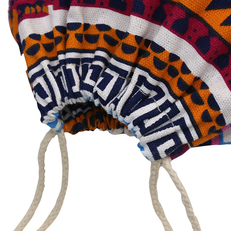 Рюкзаки на шнурке сумки плечо Холщовый Рюкзак летний с рисунком листьев для