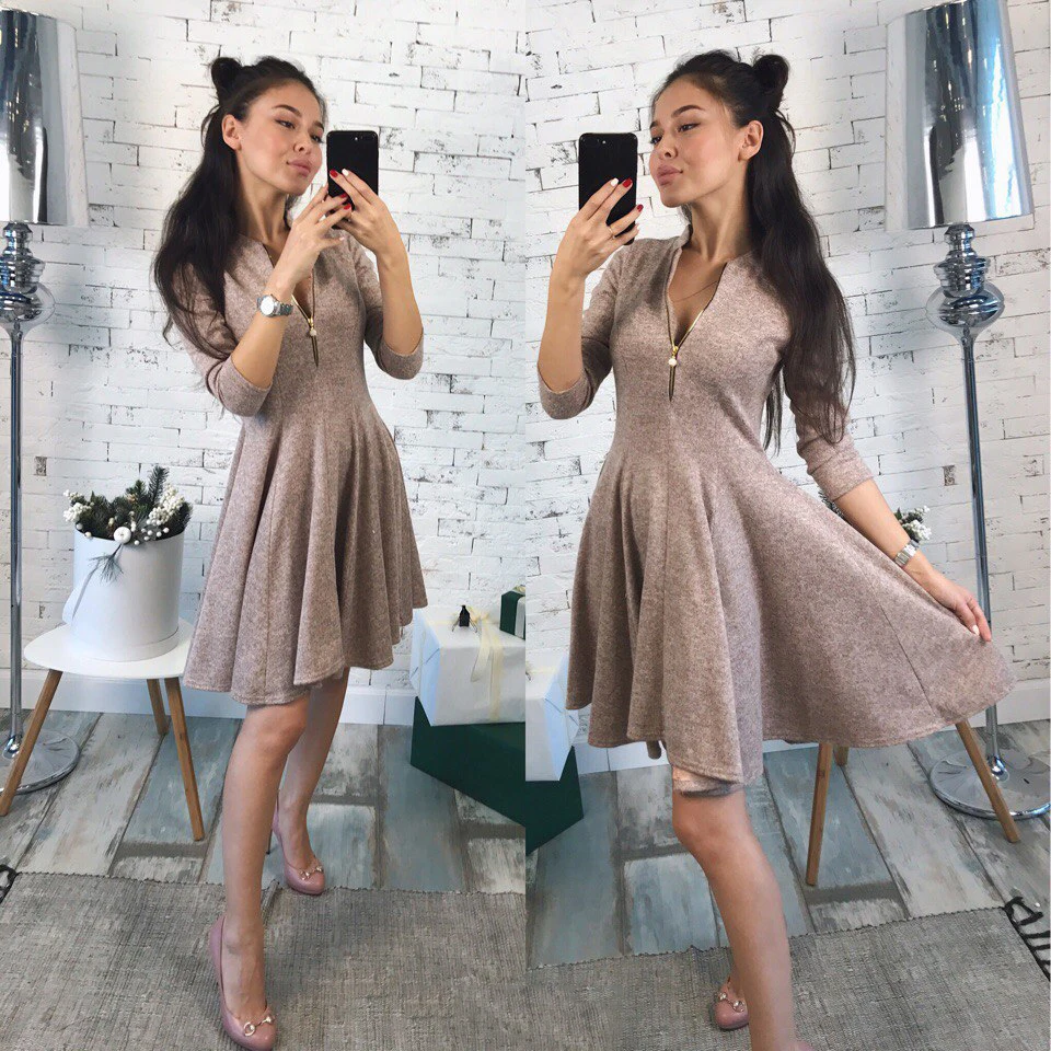 

2020 Summer Fashion Women Bust Zippers Dress Solid Pleated V-neck Sexy Ladies Dresses Evening Party Bodycon Mini Dress Vestidos