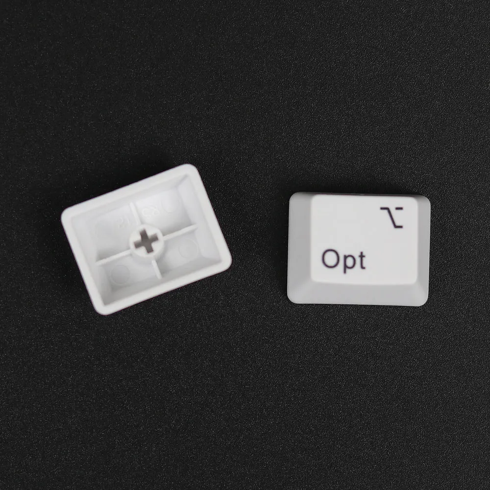

PBT Keycaps MAC Commond And Option Keys Dye-Sublimation OEM profile 1.25U R1 KeyCaps For MX Switches Mechanical Keyboard