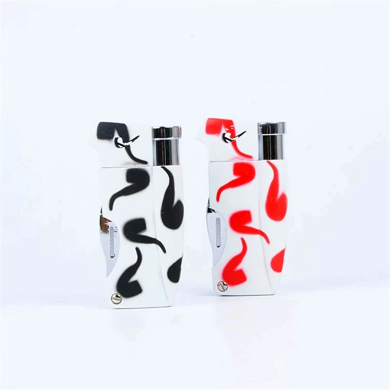 Многофункциональная газовая зажигалка компактная прикуривательная с бутановым