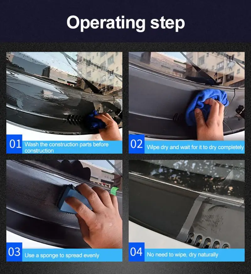 

Car Interior Refurbishment Plastic Parts Dashboard Door Clean Retreading Repair Agent Coating Car Maintenance 30ml Care TSLM1