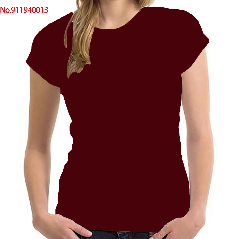 

Pure cotton short-sleeved T-shirt ladies loose solid color bottoming shirt summer half-sleeved women's plus size t-shirt top