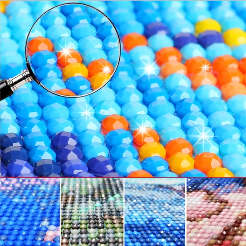 5D Diamond Painting DIY House Full Cross Stitch Kits Embroidery Lake Needlework Sets Handicraft Autumn Decoration | Дом и сад