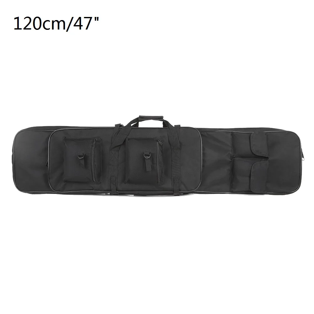 Black 120CM Lixada 95 см/120 см мягкий чехол для пистолета для охоты на открытом воздухе Военная Сумка для ружья Винтовка Сумка для переноски охотничьего тактического ружья тактический рюкзак - Цвет: Black 120CM