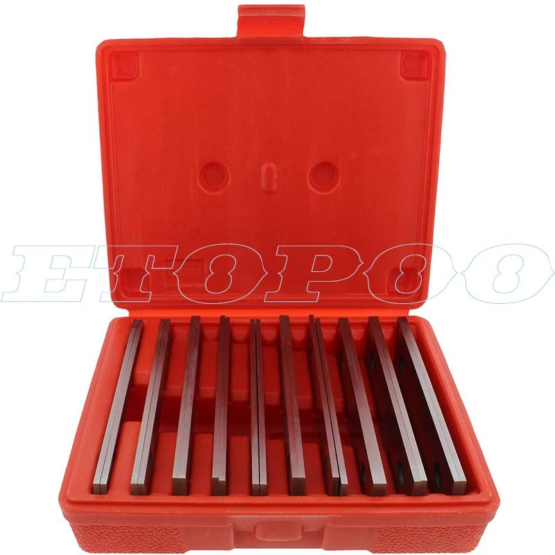 Набор тонких параллельных брусков машиниста-10 пар высокоточных блоков 1/8X6 Дюймов