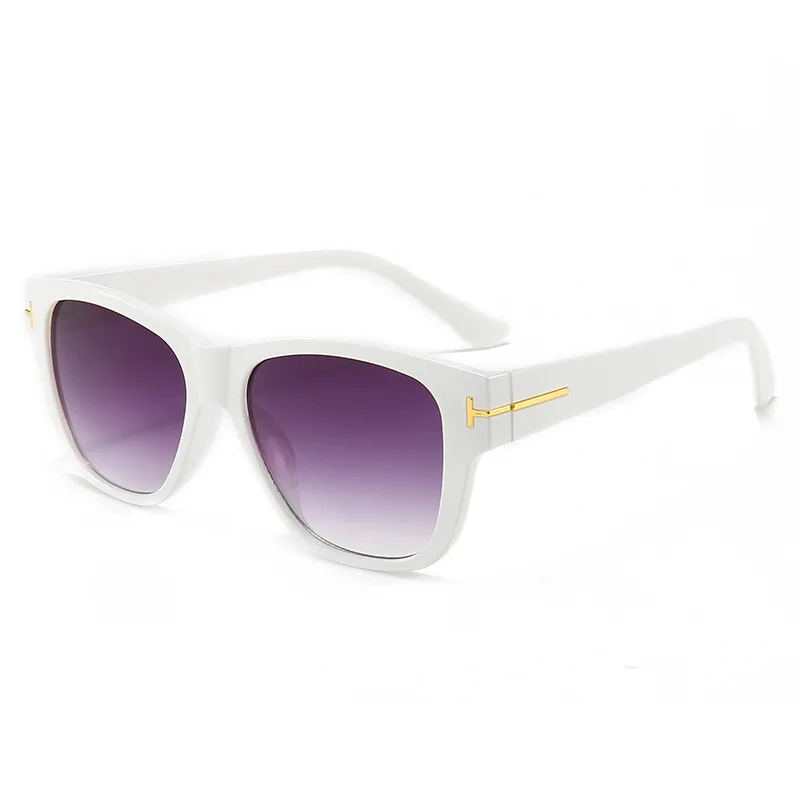 

Korean Fashion Retro Square Sunglasses women men TF brand design Candy-colored sun glassses tom Ford oculos de sol masculino