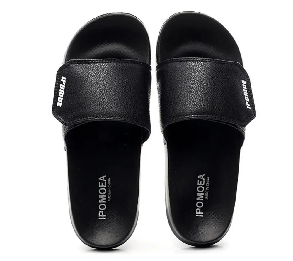 Тапочки на заказ с логотипом Нескользящие тапочки из ЭВА пряжкой волшебные для