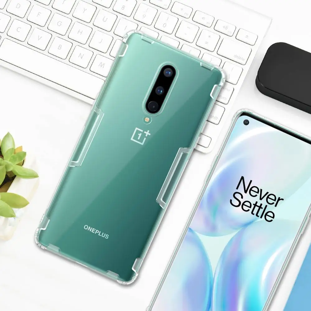 Для Oneplus 8 Pro чехол Nillkin ТПУ искусственный Чехол мягкий прозрачный силиконовый