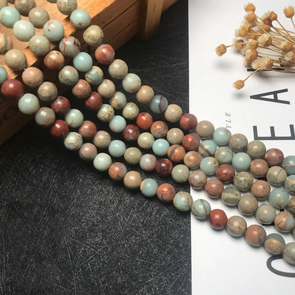 High quality 4mm 6mm 8mm 10mm Shoushan Natural Stone Beads Pick Size Loose Bead For fashion Handmade bracelets DIY charm Jewelry | Украшения