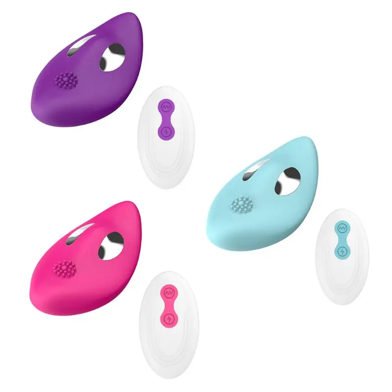 Микро электрический шок носимый клиторальный вибратор с 7 частотами вибрации для