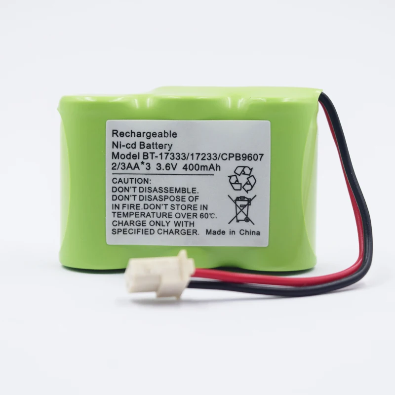 Пало нового-Тип 3,6 V NI-CD беспроводной телефон Батарея 400 мА/ч, запасная батарея для Vtech BT-17333 BT-27333 BT-163345 BT1733