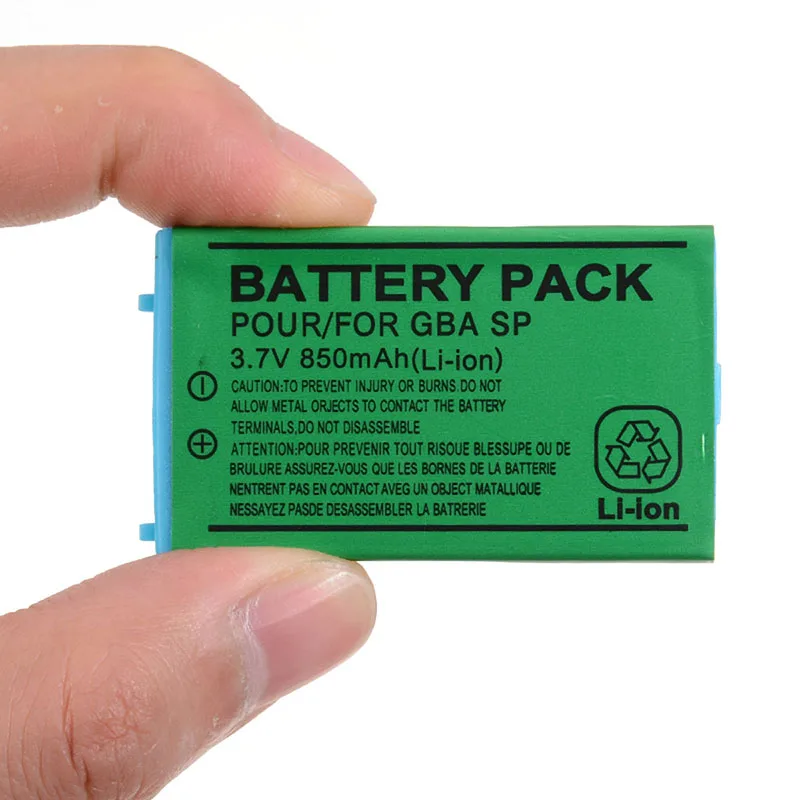 Игровые аксессуары 3 7 в 850 мАч перезаряжаемый литий ионный аккумулятор с