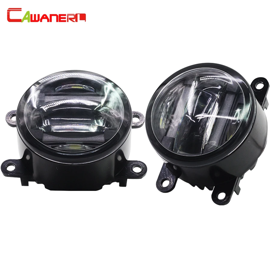 Cawanerl 2X автомобильный источник света противотуманные фары светодиодные DRL