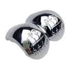 CARLOB 56 скоростная Автомобильная серебристая ручка переключения передач, крышка для OPEL VECTRA C SIGNUM 2002 2003 2004 2005, аксессуары для автостайлинга