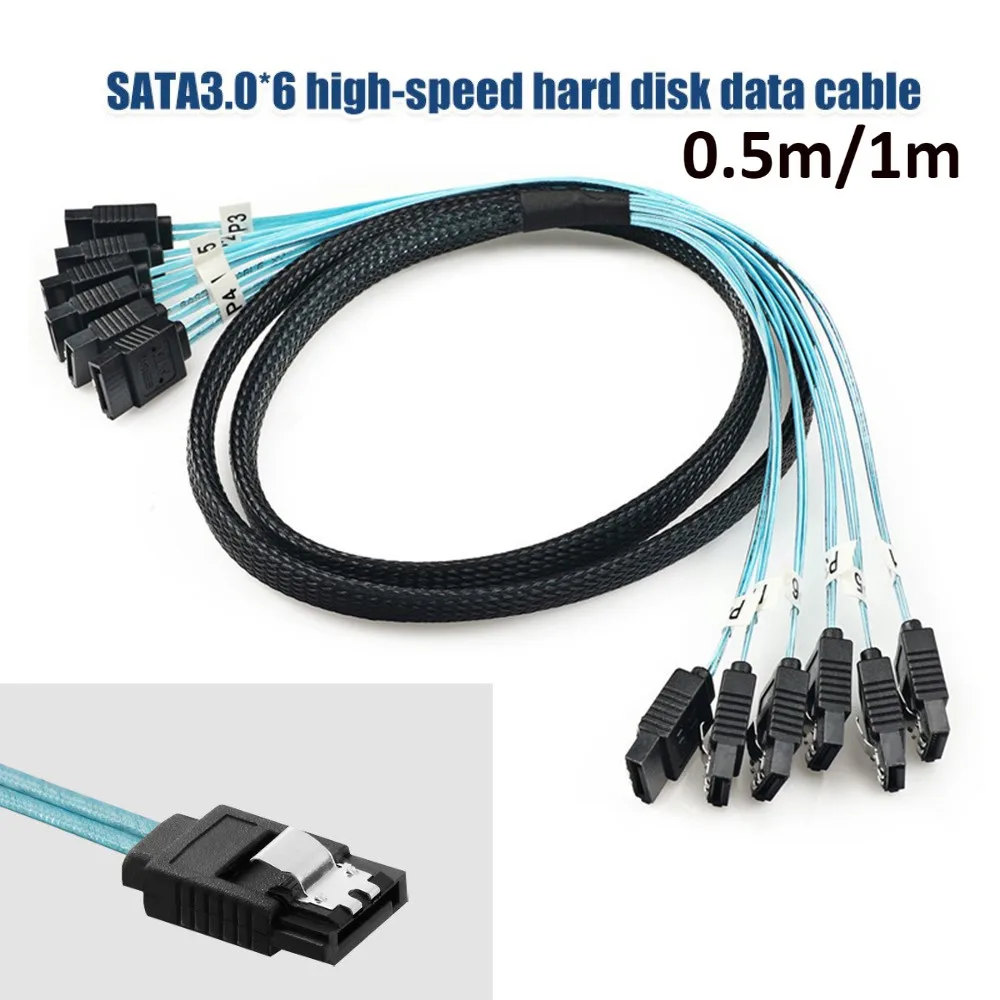 

Кабель-разветвитель, компьютерные аксессуары, SATA III 6 Гбит/с, SATA 7 Pin мама-SATA 7 Pin мама, удлинитель данных для сервера 1 м