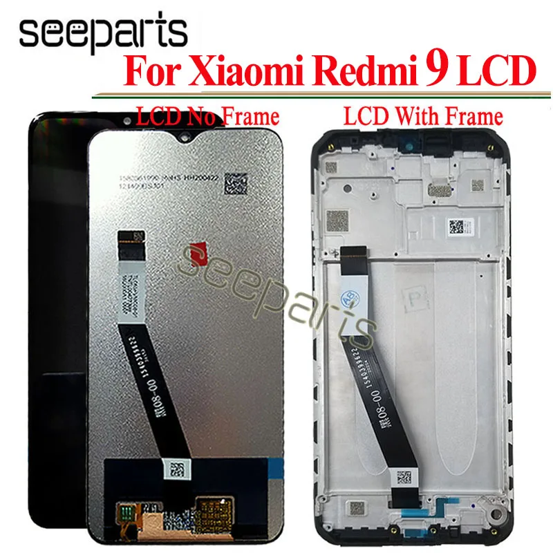 6 53 &quotдля Xiaomi Redmi 9 ЖК дисплей сенсорный экран дигитайзер сборка Замена для lcd M2004J19G