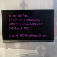 new 8 inch 60 pins lcd display panel fit lincoln mkc mks mkz mkx car dvd audio radio multimedia player gps navigation
