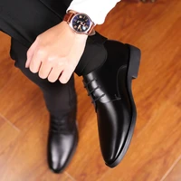 mazefeng men leather shoes casual top quality oxfords men genuine leather dress shoes business formal shoe plus size wedding 44