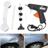 manual repair car door dent repair tool kit auto vehicle body 40w hot melt glue gun glue to bridge device