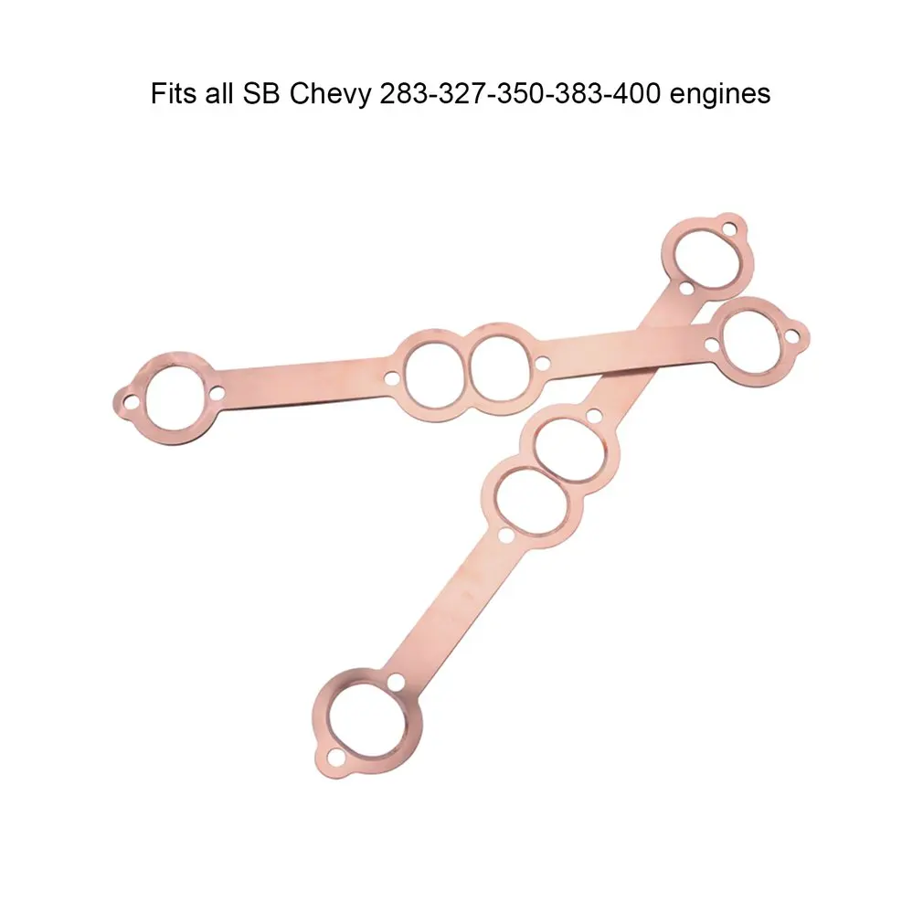 Многоразовые овальные прокладки SBC для выхлопных газов с медным наконечником 1 8*1