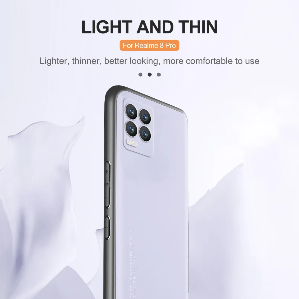 luxury leather case for oppo realme 8 pro shockproof full cover phone back shell funda for realmy realmi realme8 silicone bumper free global shipping