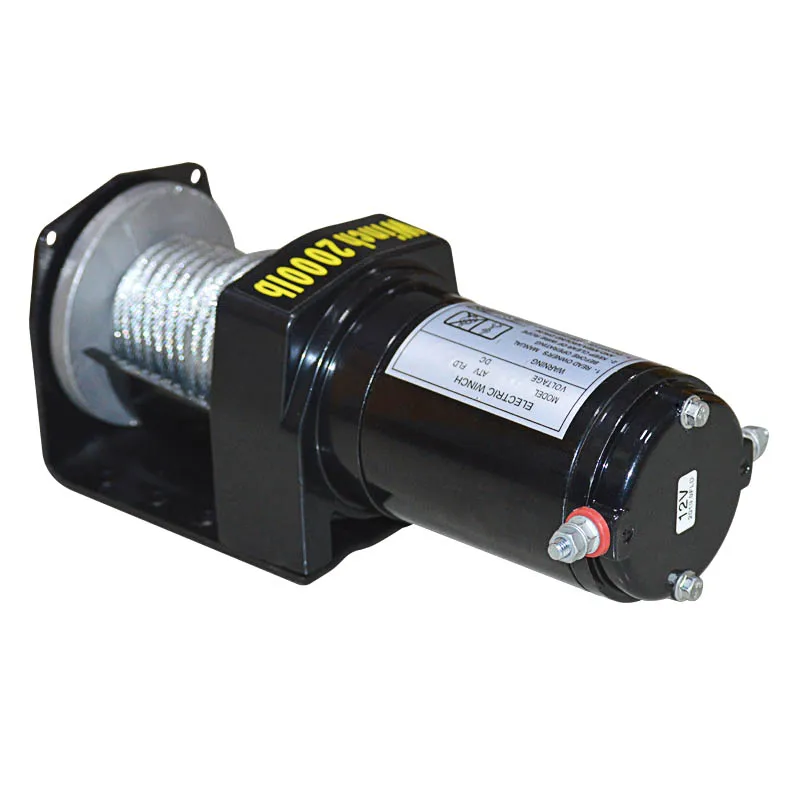 Электрическая лебедка для самоспасения 2000 фунтов 12 В электрическая