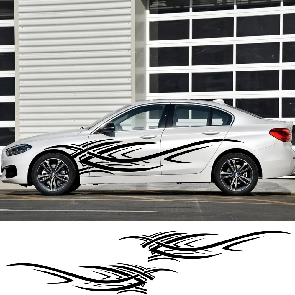 

2 шт. боковые декоративные наклейки для кузова автомобиля, гоночные наклейки «сделай сам» для Subaru Forester Impreza XV Ascent Legacy BRZ Outback WRX, автомобильные ...