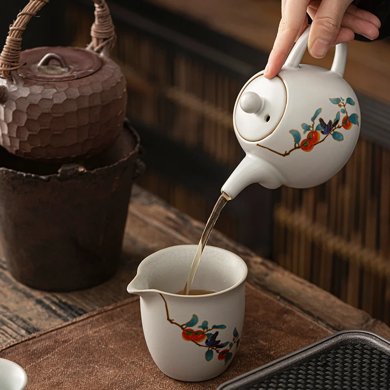 Бытовой декоративный чайник Керамика Винтаж самовар Красота Чайник Китайский