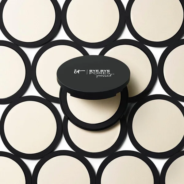 IT Cosmetics Bye Pores прессованная пудра для лица беспорная отделка Аэрограф установка пудры макияж пудра для лица