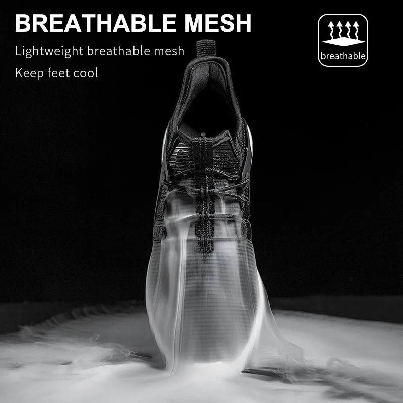 ONEMIX 2022 Men Running Shoes Lightweight Breathable Mesh Soft Women Sneakers Slip On Outdoor Jogging Walking Tennis Sport Shoes