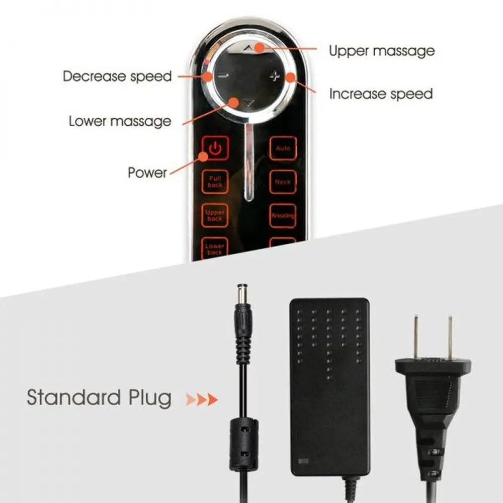 

Portable Electric Recliner Armchair Massage Chair for Home and Office Back Massager Multifunctional Shiatsu Vibration Massage