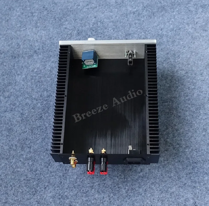 BRZHIFI BZ2107 серии двойной радиатор алюминиевый чехол для усилителя мощности