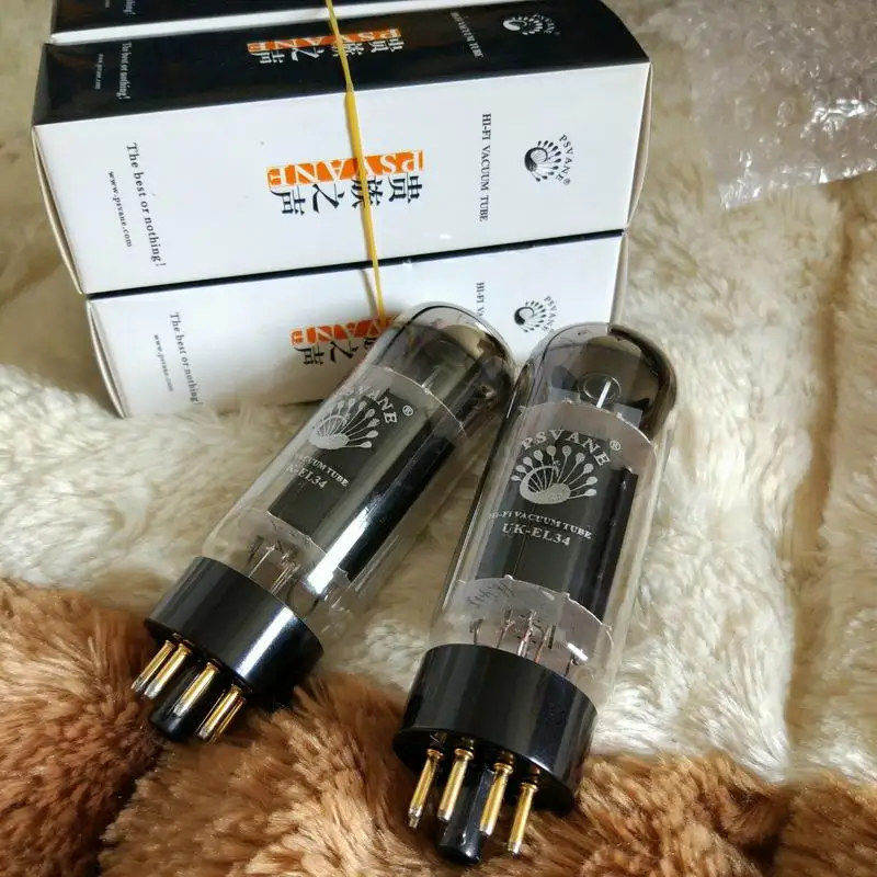 PSVANE noble voice EL34 6P3P электронная трубка прямого поколения 6L6 UK|tube electronic|tube 6l6tube el34 |
