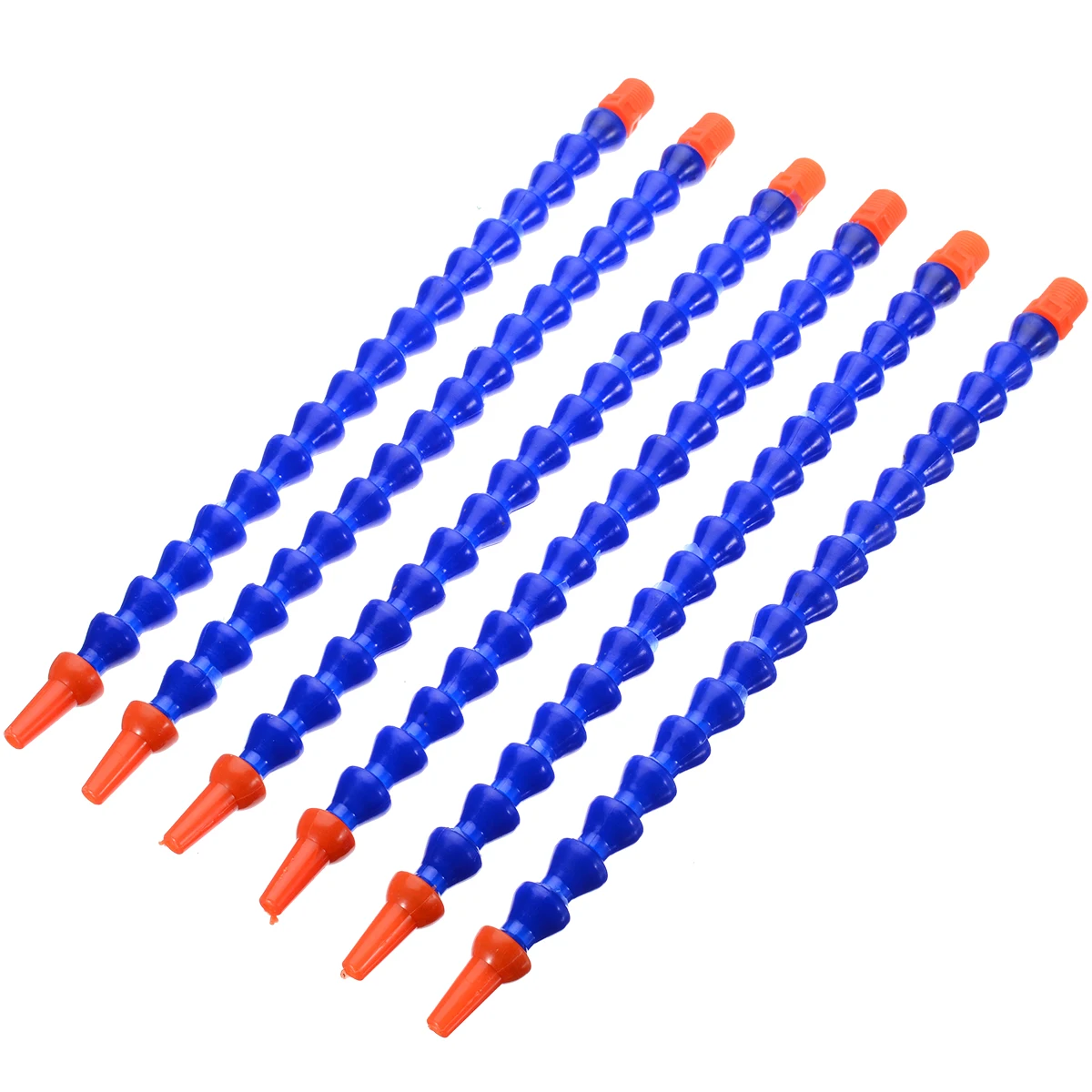 6 шт. 1/4 пластиковые круглые насадки для охлаждающих труб регулируемые гибкие