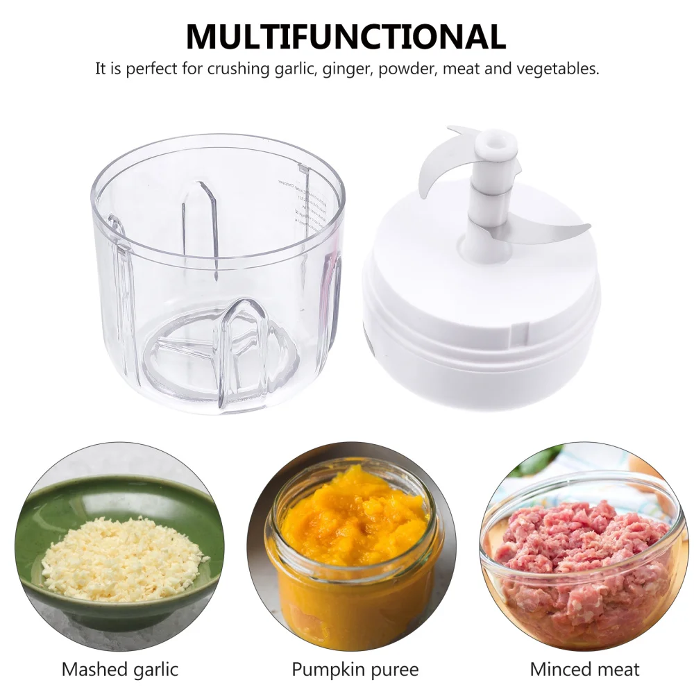 

1Pc Electric Mashed Garlic Machine Mini Garlic Puree Maker Grinder Mincer