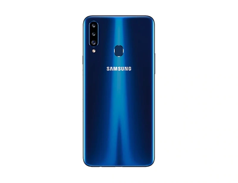Мобильный телефон samsung Galaxy A20S A207F/DS, 3 ГБ ОЗУ, 32 Гб ПЗУ, 4000 мАч, Восьмиядерный процессор Snapdragon, 6,5 дюйма, 13 МП, тройная камера, 4G, телефон
