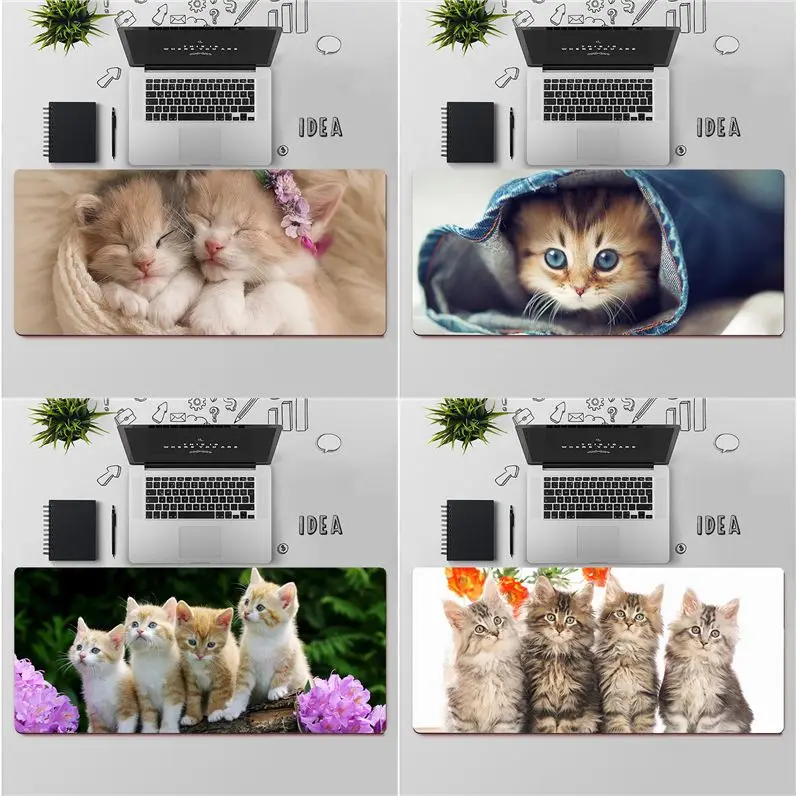 

FHNBLJ Top Quality animal cute pet cat Comfort Mouse Mat Gaming Mousepad Free Shipping Large Mouse Pad Keyboards Mat