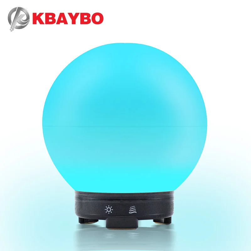 

Аромадиффузор KBAYBO, 300 мл, USB, Электрический увлажнитель эфирных масел для ароматерапии с 7-цветной светодиодный Ной подсветкой, товары для до...