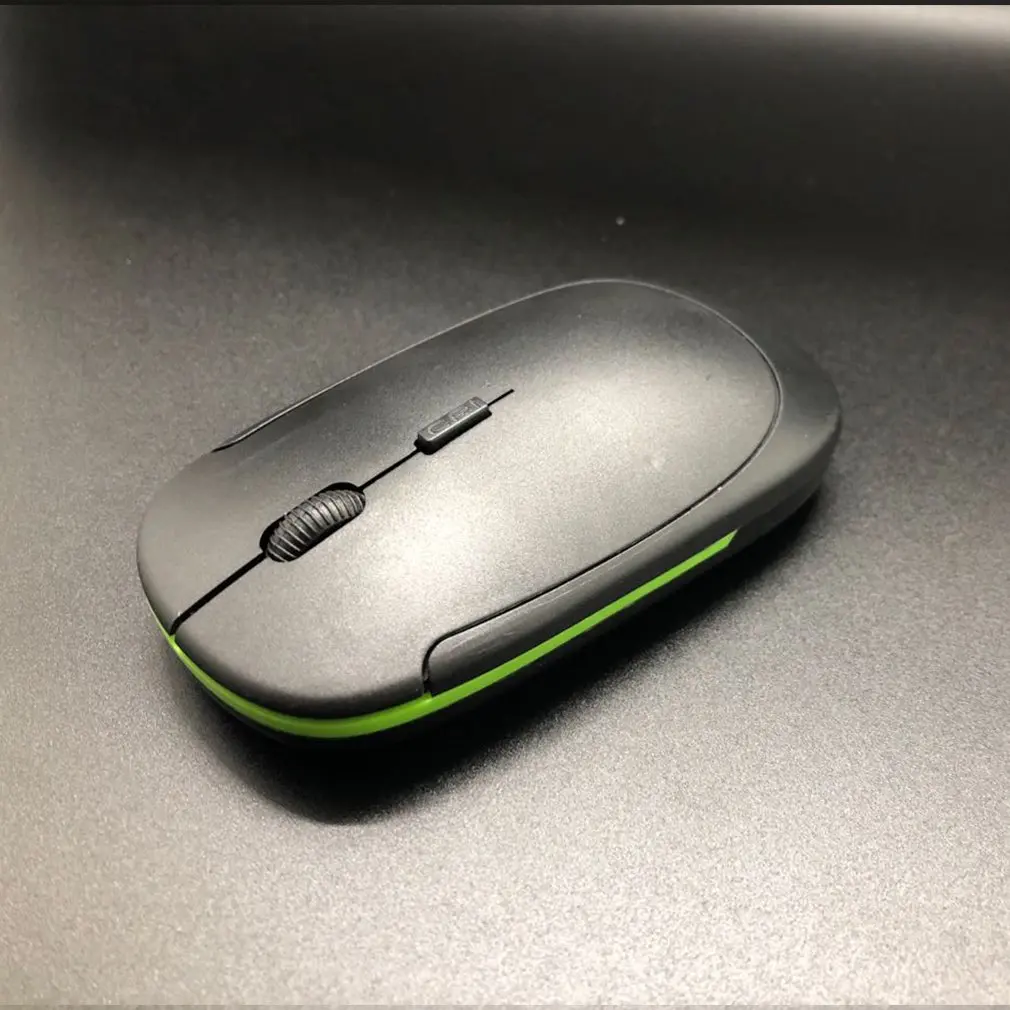 

2.4GHz USB Receiver Slim Mini Wireless Optical Mouse Mice for Computer PC Fashion Ultra-thin Mouse For Laptop Computer Wholesale