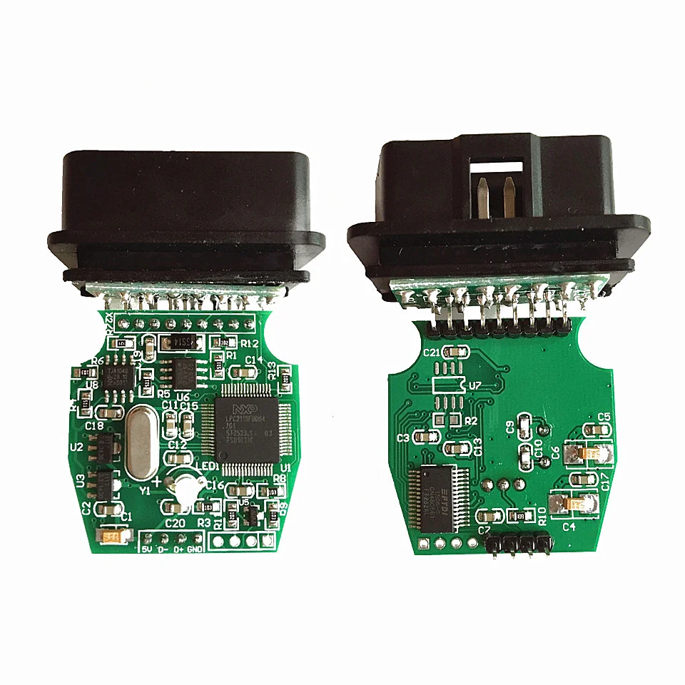 Кабель для диагностики OBD2 USB-кабель с интерфейсом V15.00.028 MINI VCI TOYOTA TIS Techstream FT232RL Chip