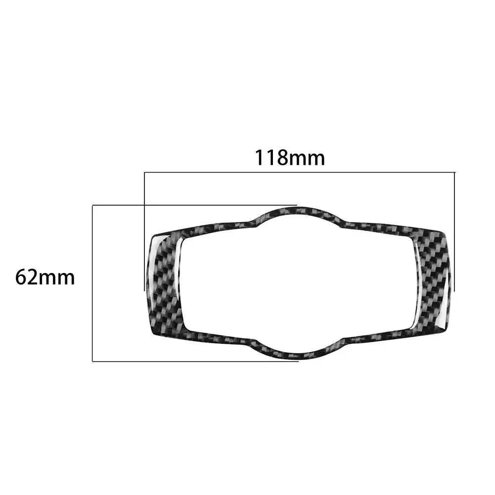 

80% HOT SALESCarbon Fiber Headlight Switch Frame Sticker Interior Decor for BMW X1 E84 11-15