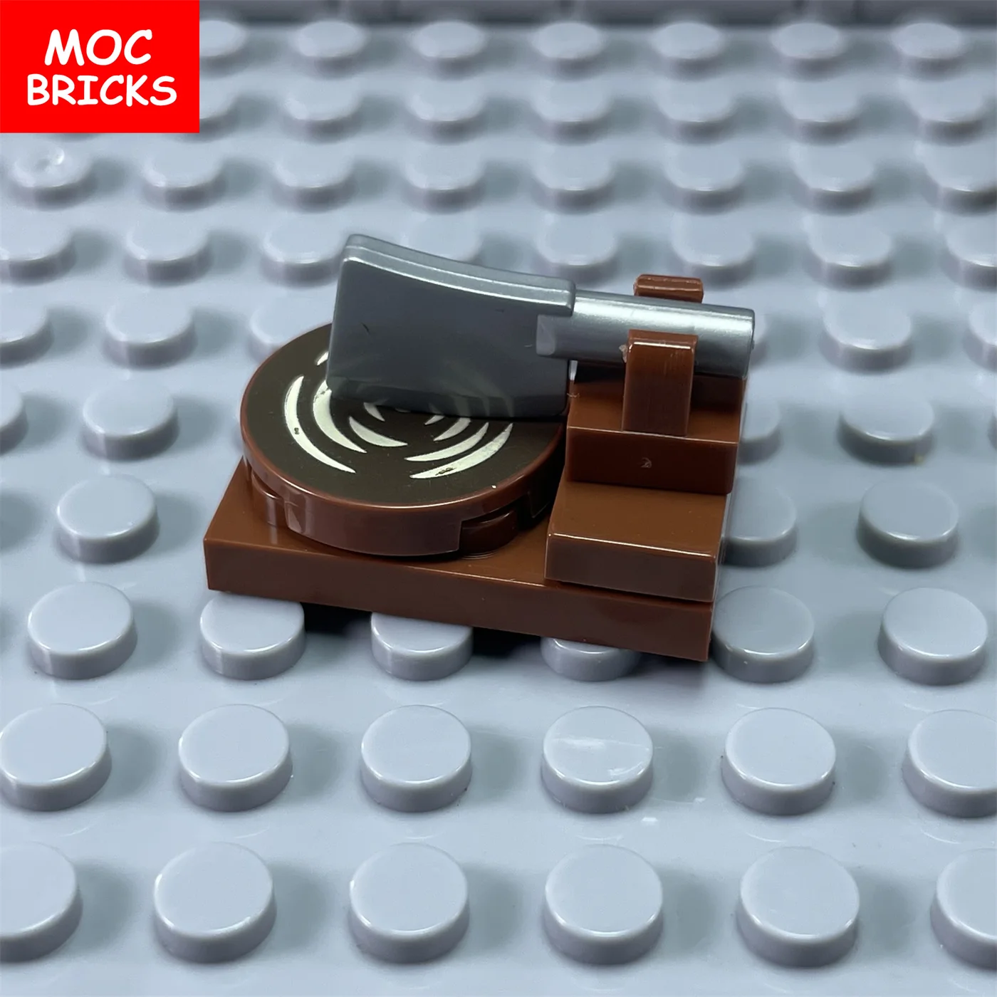 Набор кубики MOC столовые приборы вилка плита кастрюли приготовление пищи блюдо