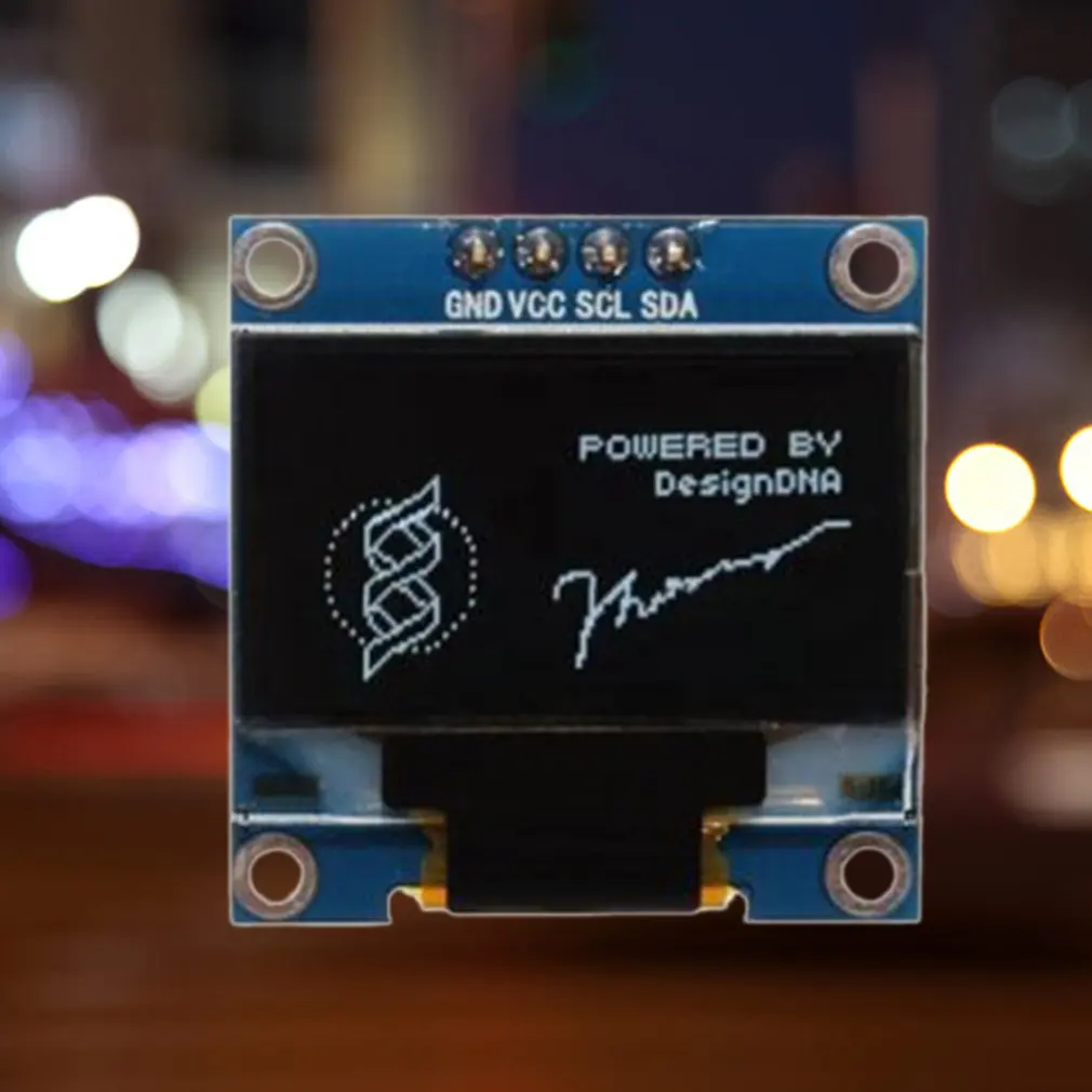 0 96 &quotжелтый синий/белый I2c IIC Серийный светодиодный ЖК модуль 128X64 для Arduino дисплей