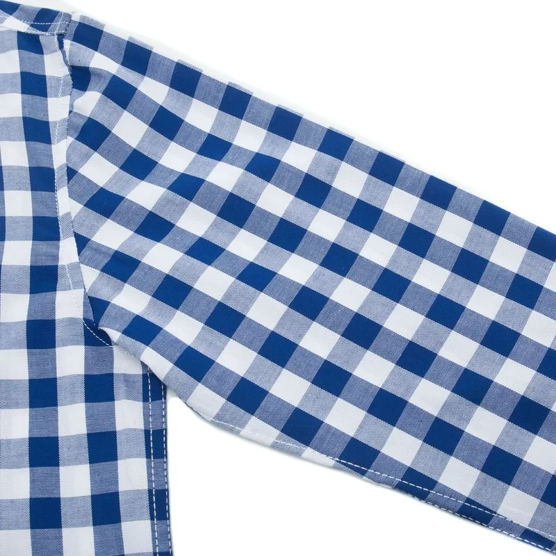 

Casual Men's Classic Plaid Shirt Long Sleeve Shirt Men's Cotton Long Sleeve Shirt Plaid Shirt Oversized Men Shirts 2020