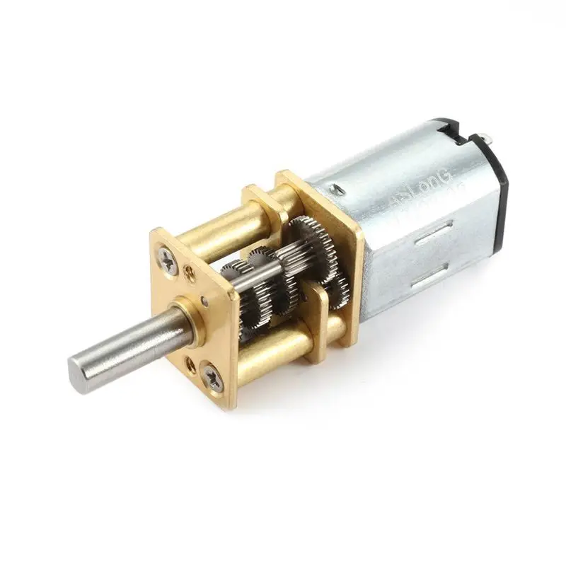 

DC 6V 15RPM Micro-Speed Reduction Motor Mini Gear Box Motor with 2 Terminals for RC Car Robot Model DIY Engine Toy Promotion