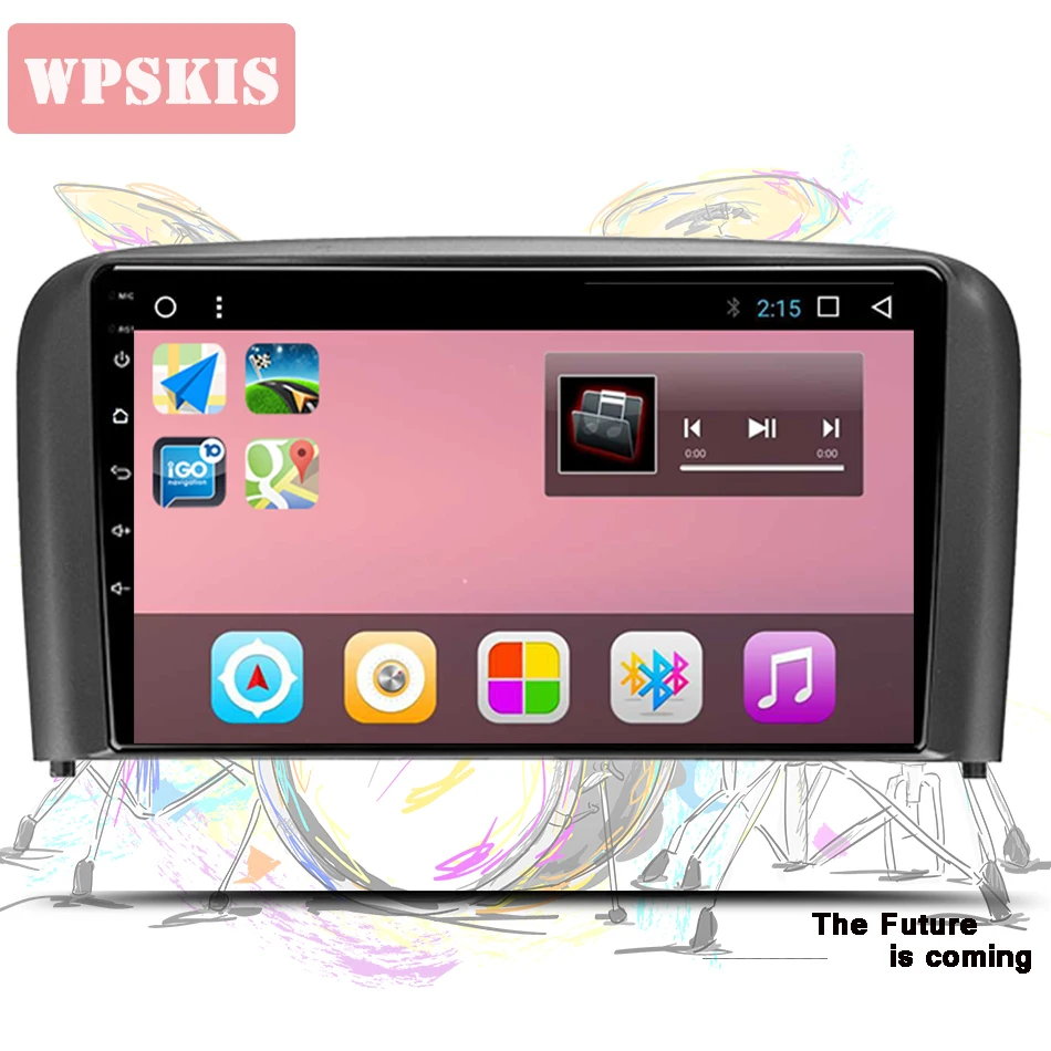 9-дюймовый Android 13 0 для Volvo S80 2004 - 2006 автомобильное радио мультимедийное видео HU