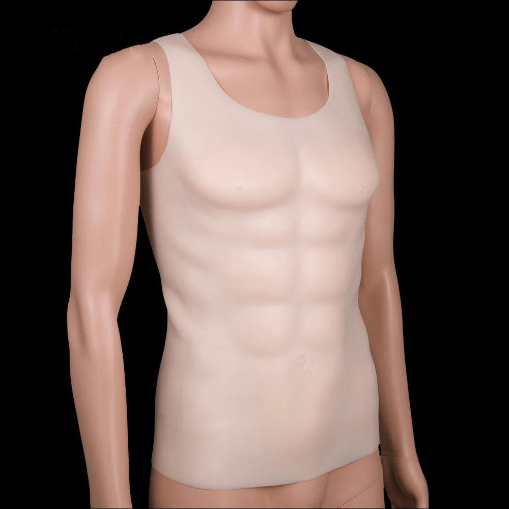 Новый Странные мышцы человек платье Вечерние ткань силиконовые искусственные