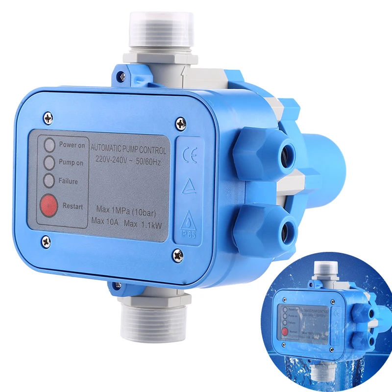 Automatic Water Pump Pressure Controller Auto Control Unit Electronic Switch for House Courtyard Garden | Обустройство дома
