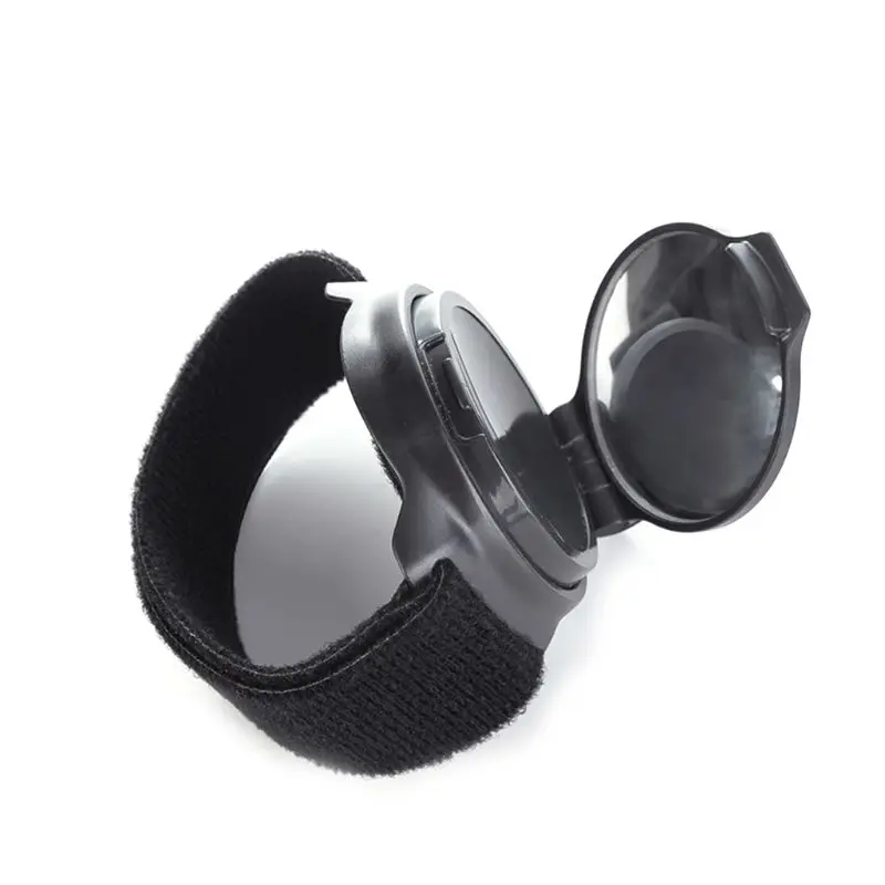 

Bicycle Rearview Mirror With Wrist Strap For 360 Degree Compact And Portable Rotating Mirror