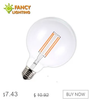 Светодиодная лампа G125 E27 ampoule Led 110/220V Светодиодная лампа Эдисона для дома/гостиной/спальни/столовой декора 4 W/6 W/8 W led ampul